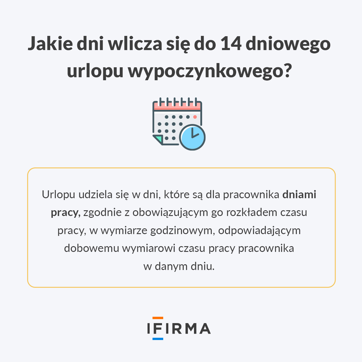 Dni Urlopu Wypoczynkowego A Obowi Zek Jego Wykorzystania Ifirma Pl