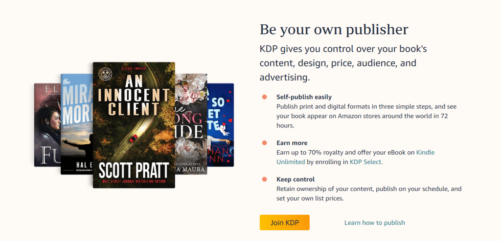 Amazon-Kindle Direct-Publishing
