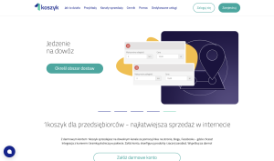 Sprzedaż przez Internet 1koszyk